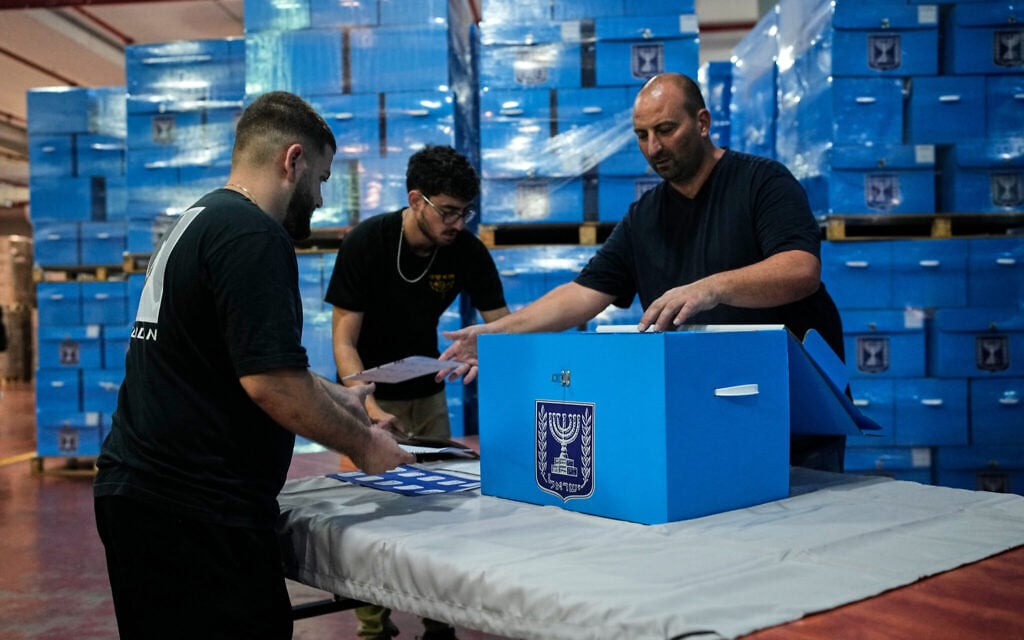 Tel Aviv market slide points to investors betting on election deadlock