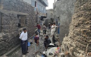 Houthis strike besieged city in Yemen that UN warns is at ‘grave risk’