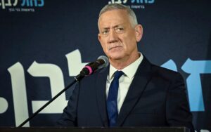 Blue and White’s Benny Gantz pulls out of race, sealing precipitous political fall