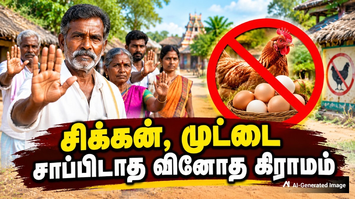 100 ஆண்டுகளாக சிக்கன் மற்றும் முட்டை சாப்பிடாத வினோத கிராமம் – ஆனா மட்டன் சாப்பிடுவாங்க – காரணம் என்ன தெரியுமா
