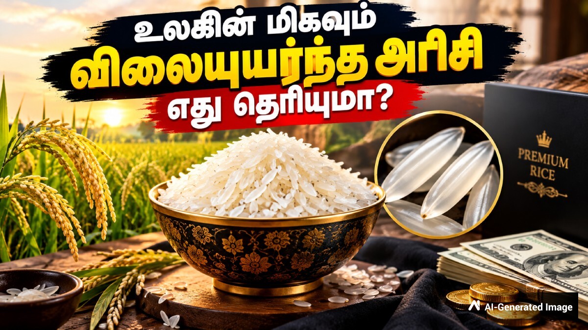 உலகின் மிகவும் விலையுயர்ந்த அரிசி எது? அதன் விலை என்ன தெரியுமா? ஷாக் ஆகாதீங்க