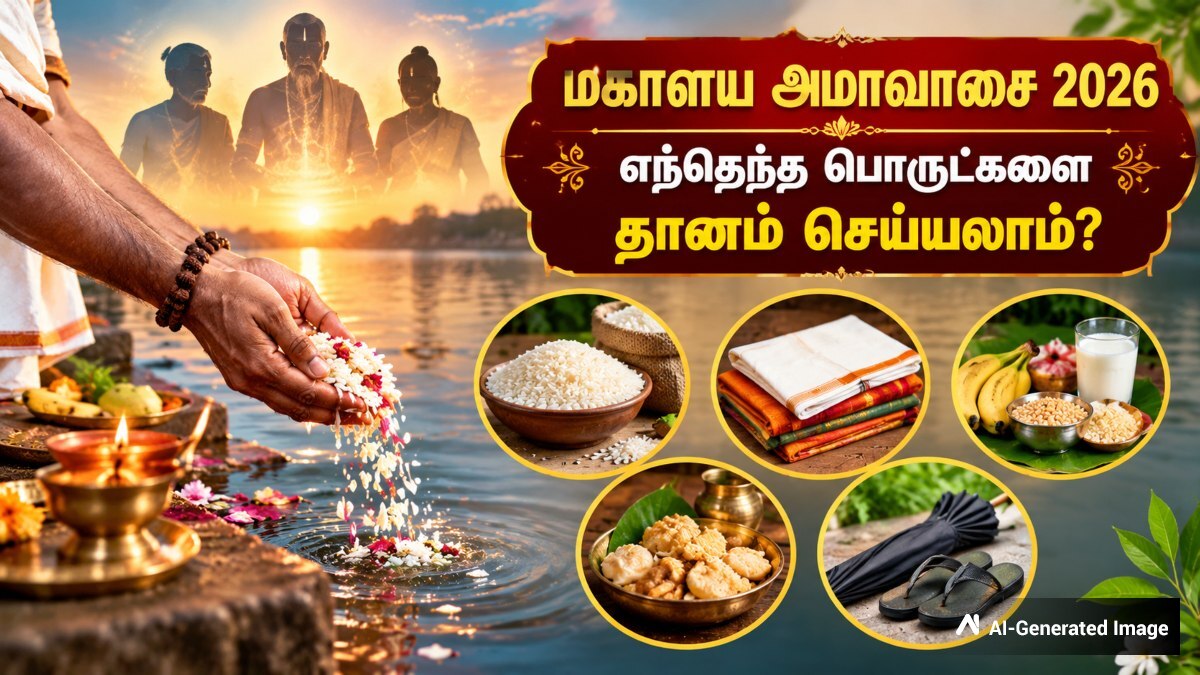 Mahalaya Amavasya 2026: முன்னோர்களின் சாபம் நீங்க.. மகாளய அமாவாசையில் இந்த 5 தானங்களை செய்யுங்க..