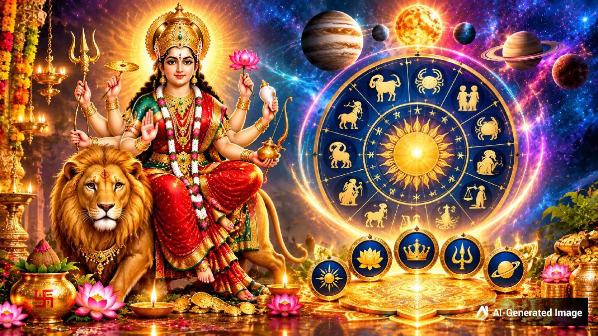 100 ஆண்டுகள் கழித்து நவராத்திரியில் உருவாகும் பல ராஜயோகங்களால் அதிர்ஷ்டம் பெறும் 4 ராசிக்காரர்கள்!