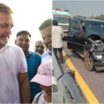 விபத்தில் சிக்கிய ராகுல் காந்தி.. 5 வாகனங்கள், ஆம்புலன்ஸ் அடுத்தடுத்து மோதல்.. பலர் படுகாயம்
