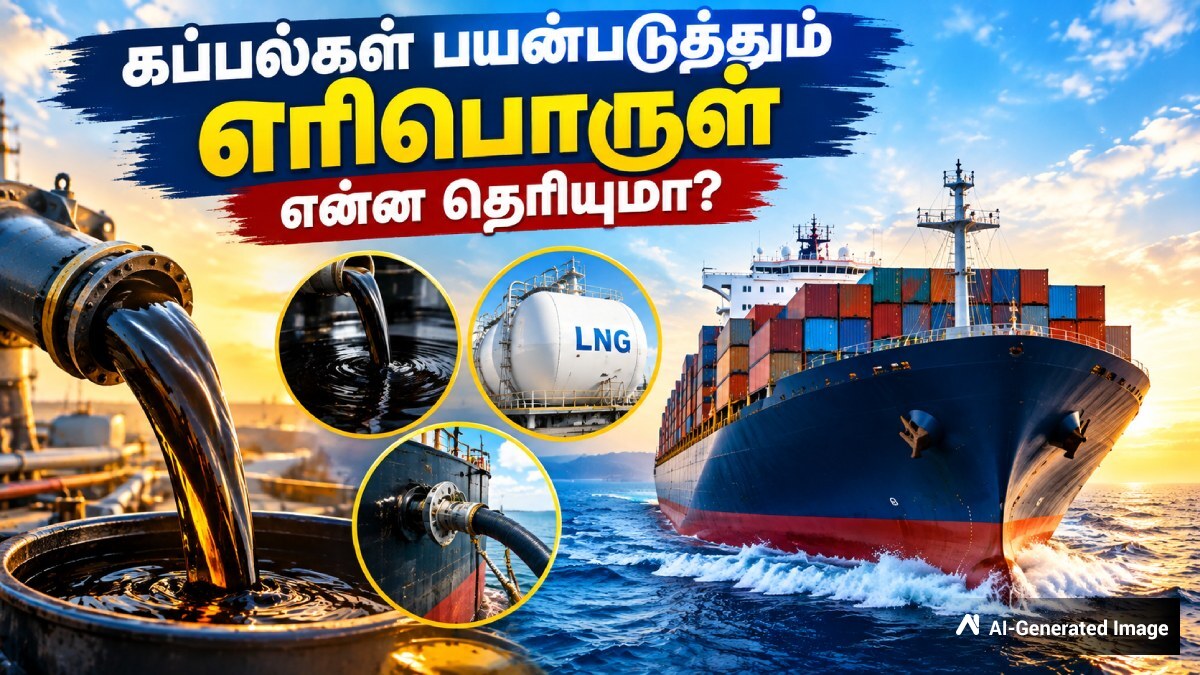 கப்பல்கள் என்ன எரிபொருளை பயன்படுத்துகின்றன தெரியுமா? பெட்ரோலும் இல்லையாம், டீசலும் இல்லையாம்…
