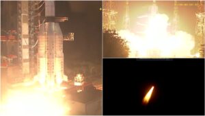 நள்ளிரவில் வெற்றிகரமாக விண்ணில் பாய்ந்த இஸ்ரோவின் GSLV-F18 ராக்கெட்.. மீனவர்கள் கடலுக்கு செல்ல தடை!